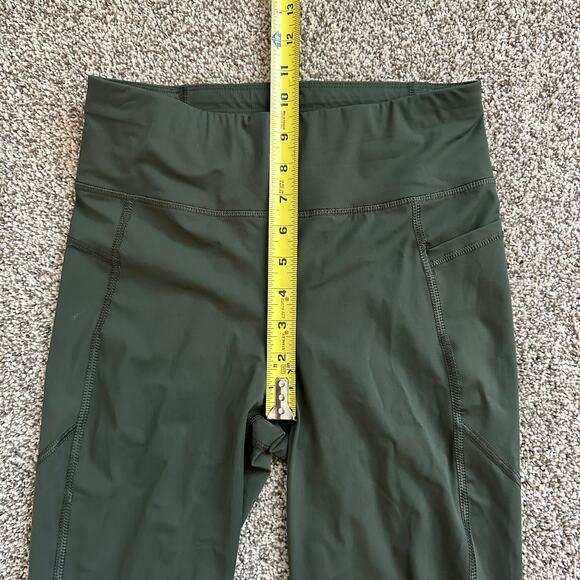 Sweaty Betty army green Zero Gravity 7/8 length legging pants size S - Picture 10 of 10
